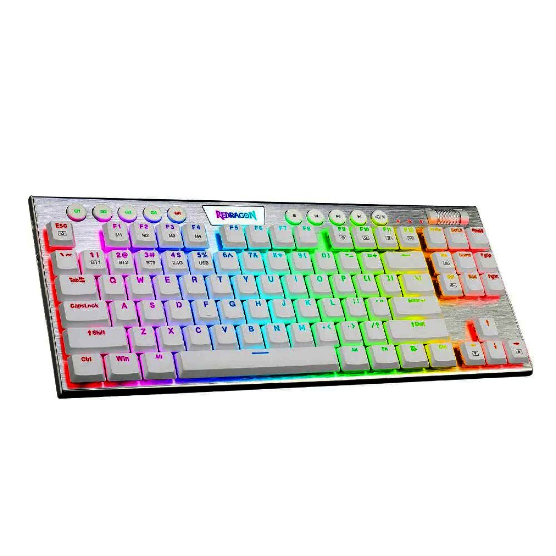 Redragon K Horus Tkl Rgb Modes Bluetooth Ghz Wired Tenkeyless